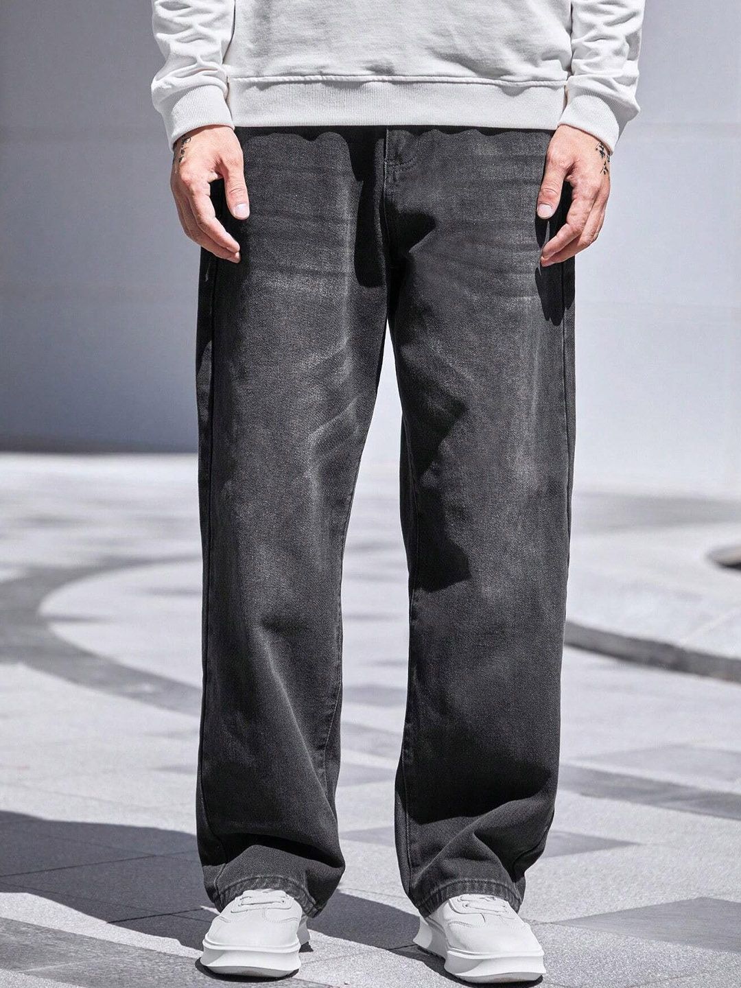FUDE PRIDE Men Mid-Rise Stretchable Jeans-image-7