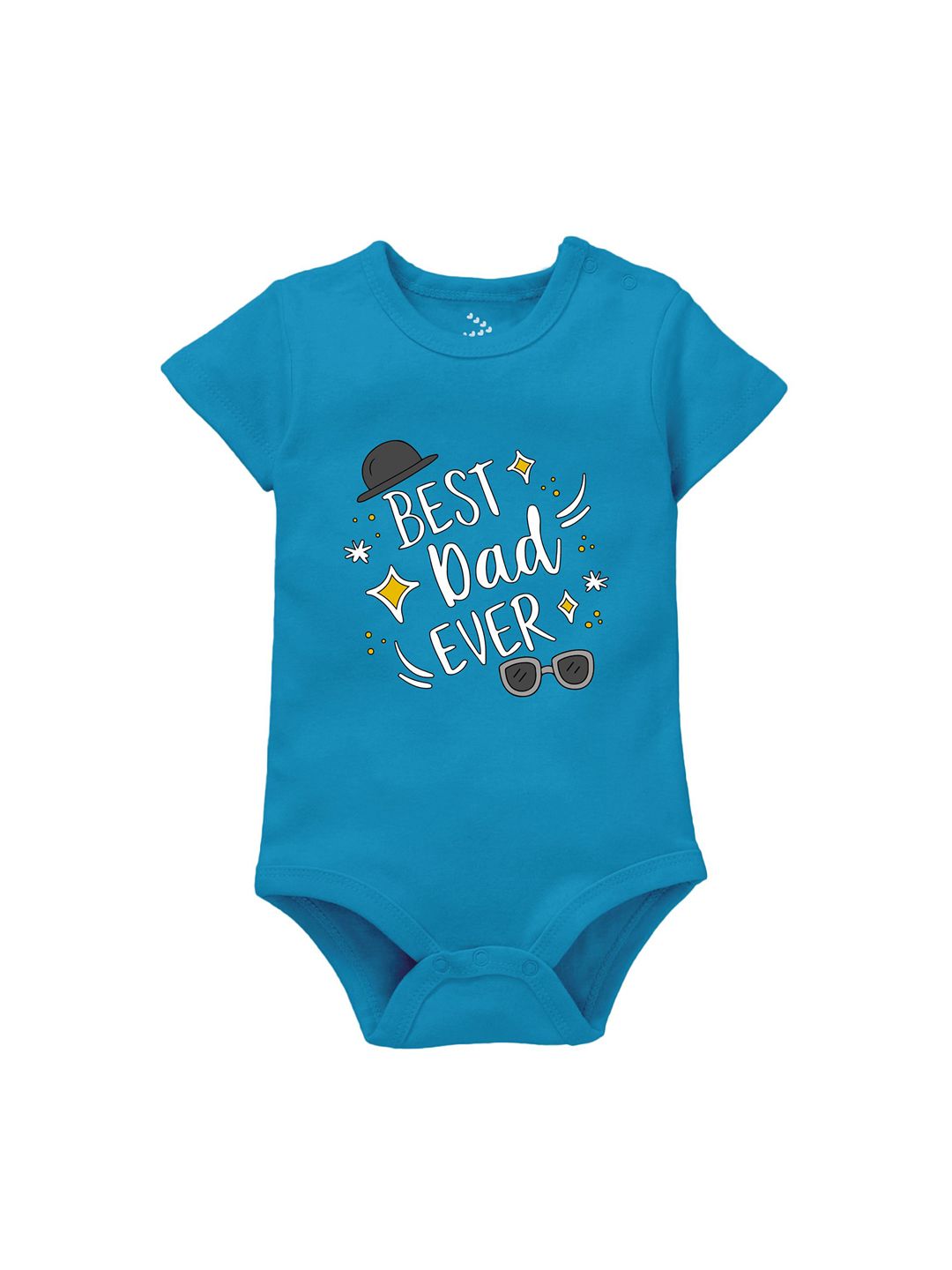 Zeezeezoo Infant Kids Best Dad Ever Printed Pure Cotton Bodysuit-picture-32