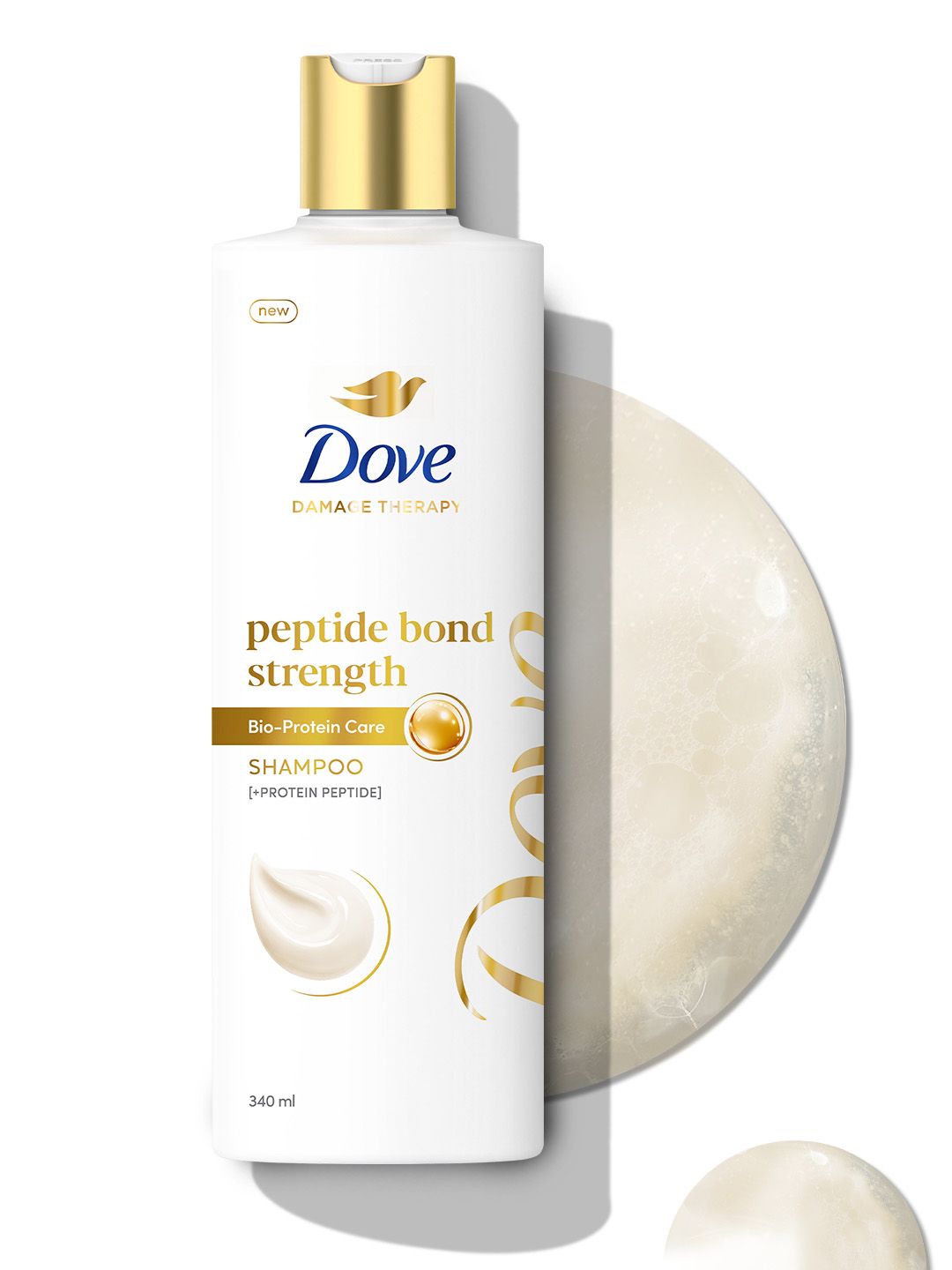 Dove Damage Therapy Peptide Bond Strength Shampoo - 340 ml-picture-1