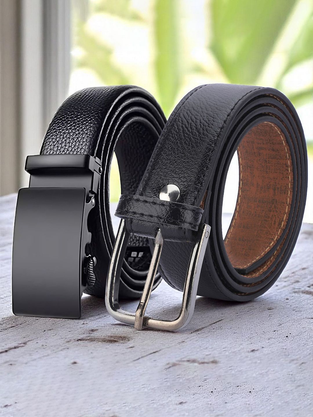 Provogue Men Pack Of 2 Formal Belt-picture-52