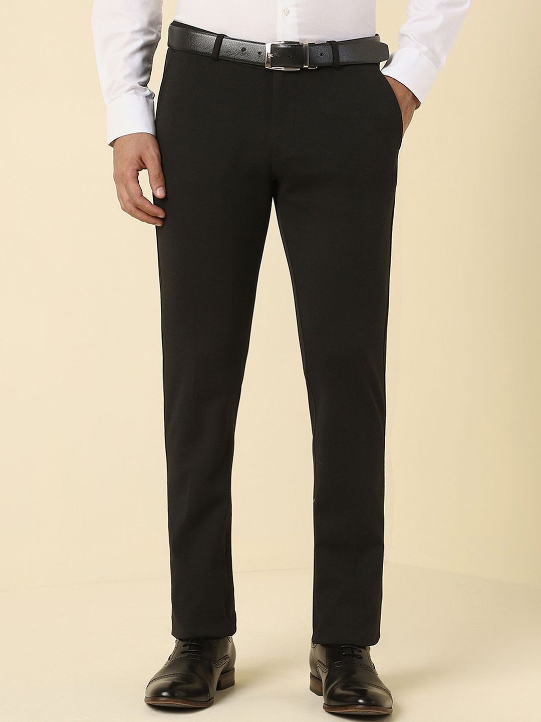 Allen Solly Men Slim Fit Formal Trousers-picture-24