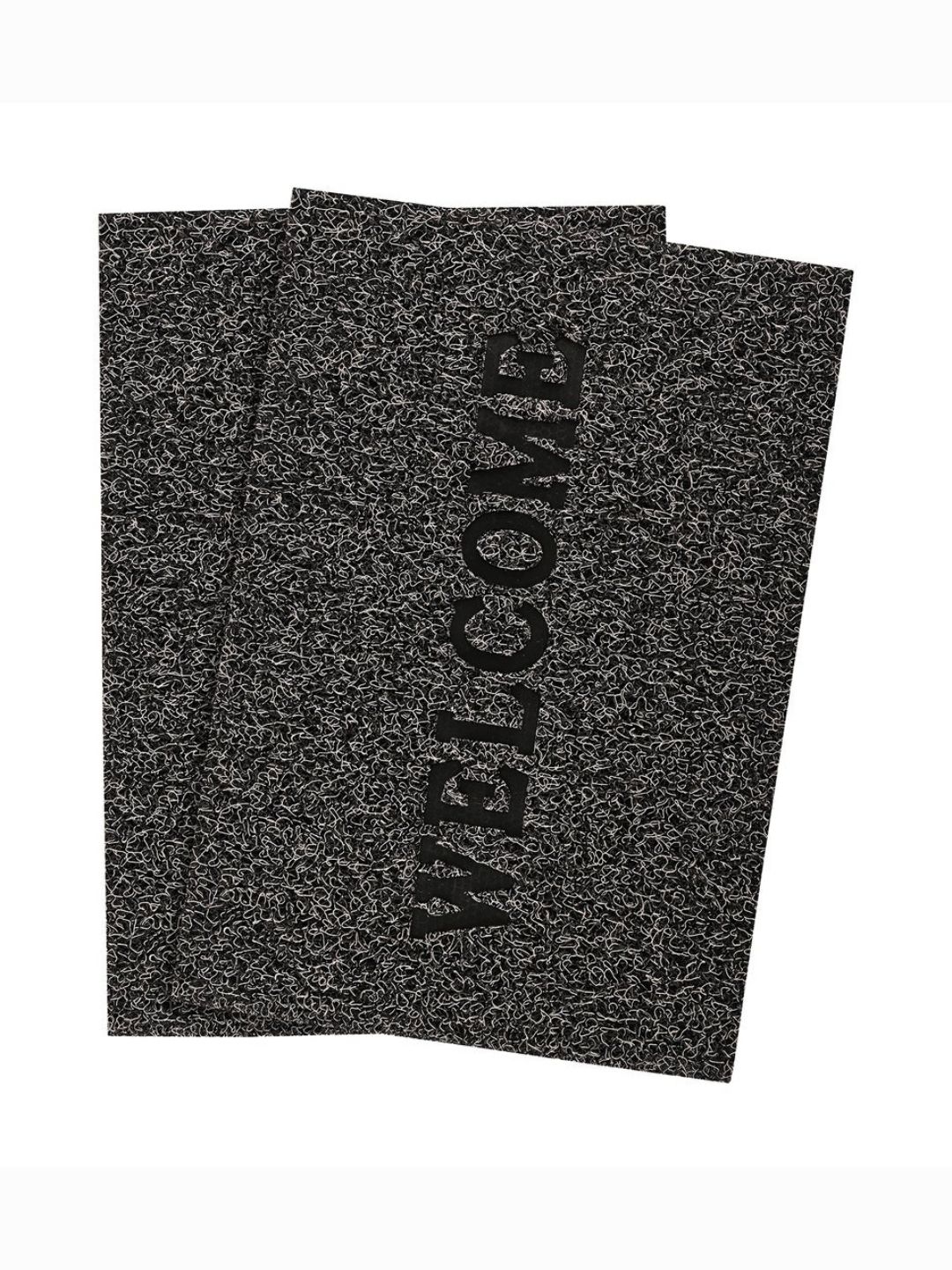 Aura 2-Pcs Grey Textured Anti-Skid Doormats-picture-28