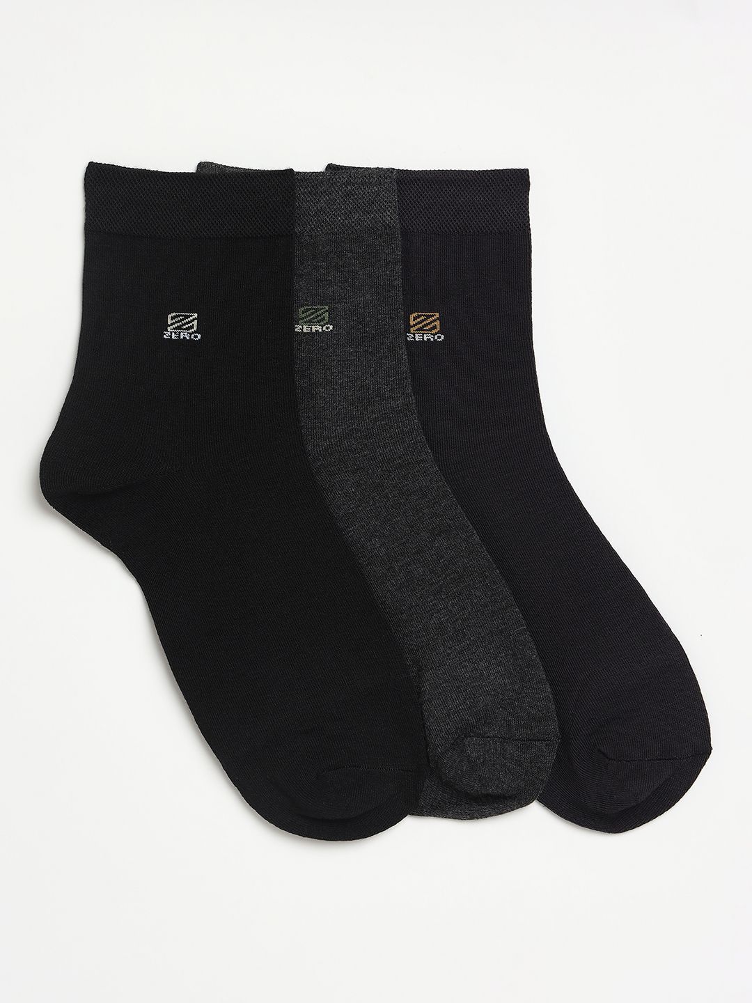 Camey Men Pack Of 3 Assorted Ankle Socks-image-22