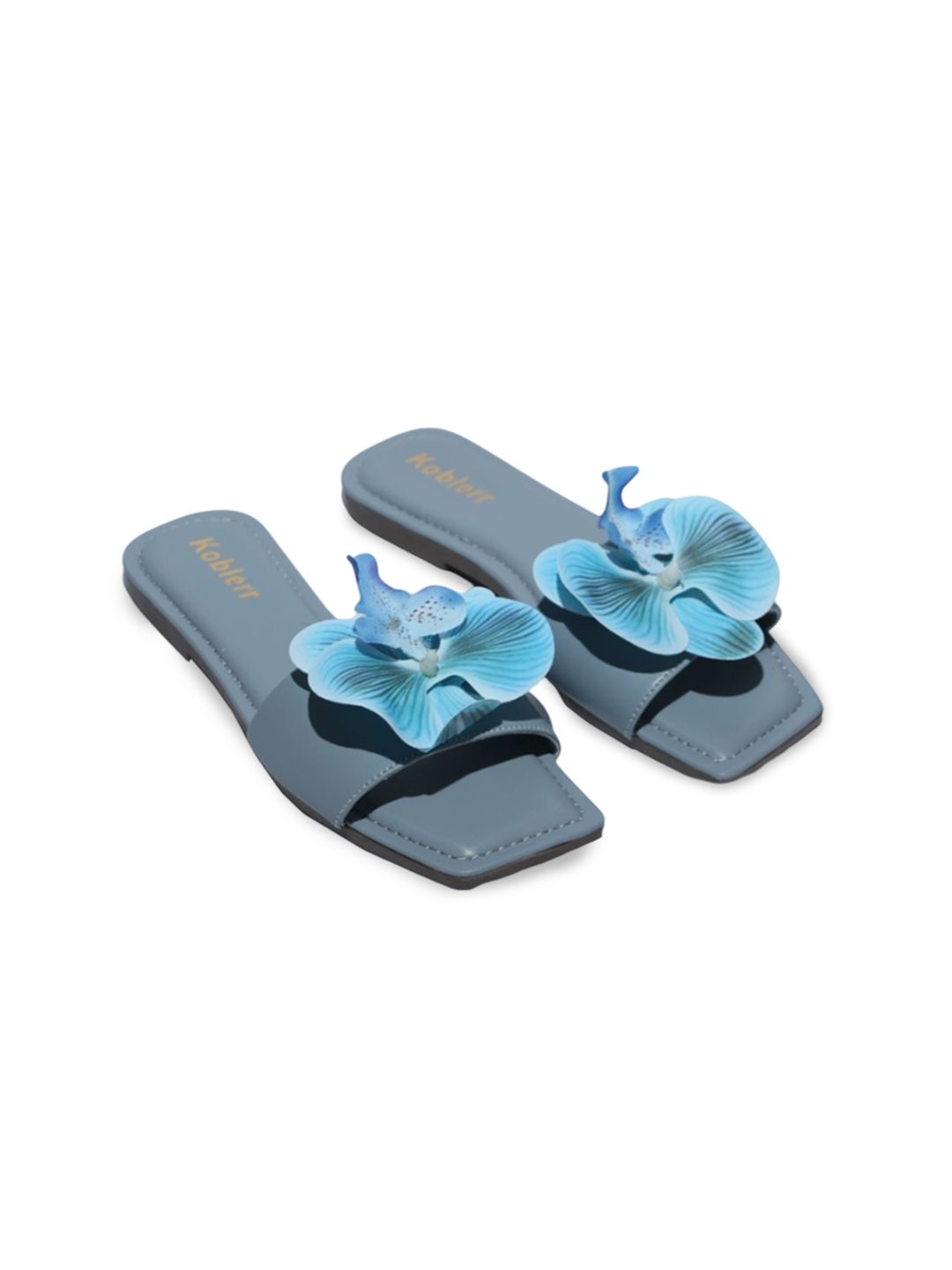 Koblerr Women Open Toe Flats with Bows-picture-37