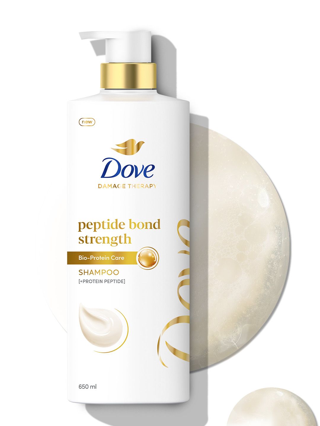 Dove Damage Therapy Peptide Bond Strength Shampoo - 650 ml-image-13