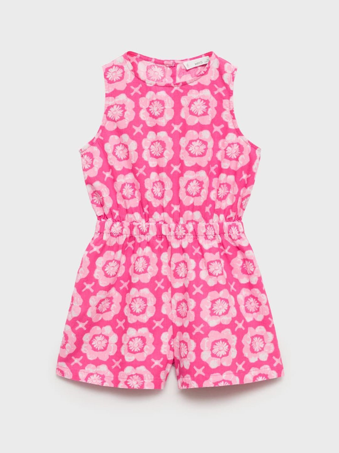 Mango Kids Girls Floral Printed Playsuit-picture-19