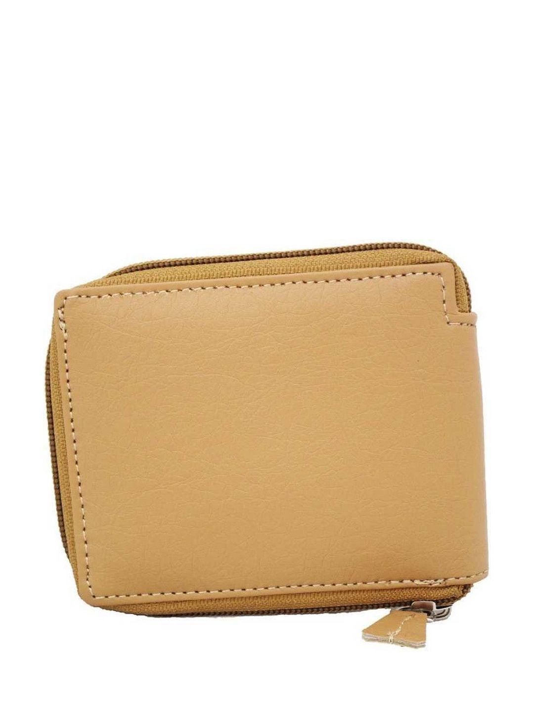 JONFY Men Solid Zip Detail PU Zip Around Wallet-picture-39