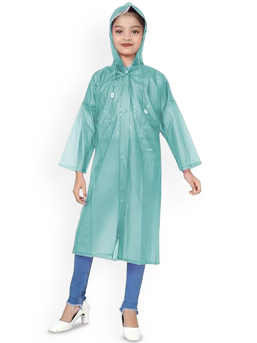 BAESD Kids Waterproof Long Rain Jacket-picture-20