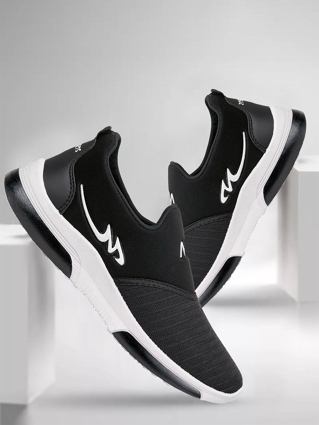 Spotwalk Men Mesh Running Casual Slip-On Shoes-picture-22