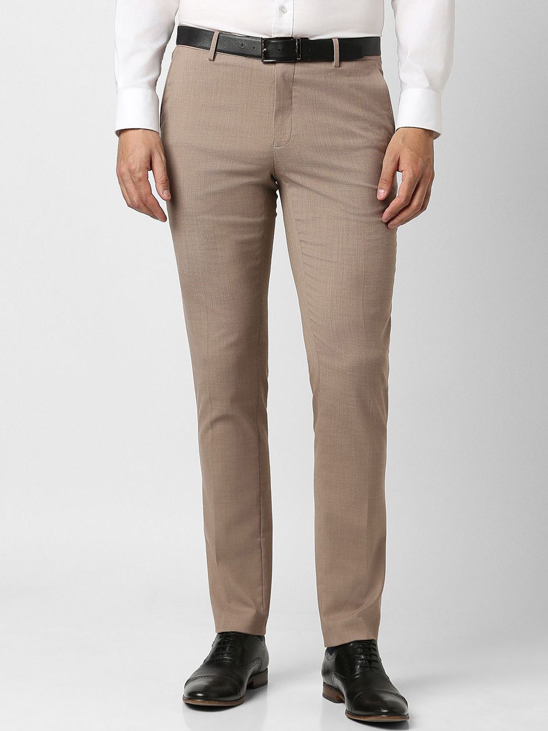 Peter England Men Slim Fit Trousers-picture-28