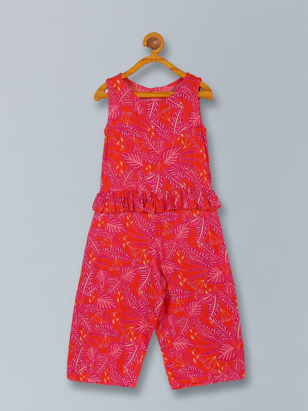 PLUM TREE Girls Printed Basic Jumpsuit-picture-22