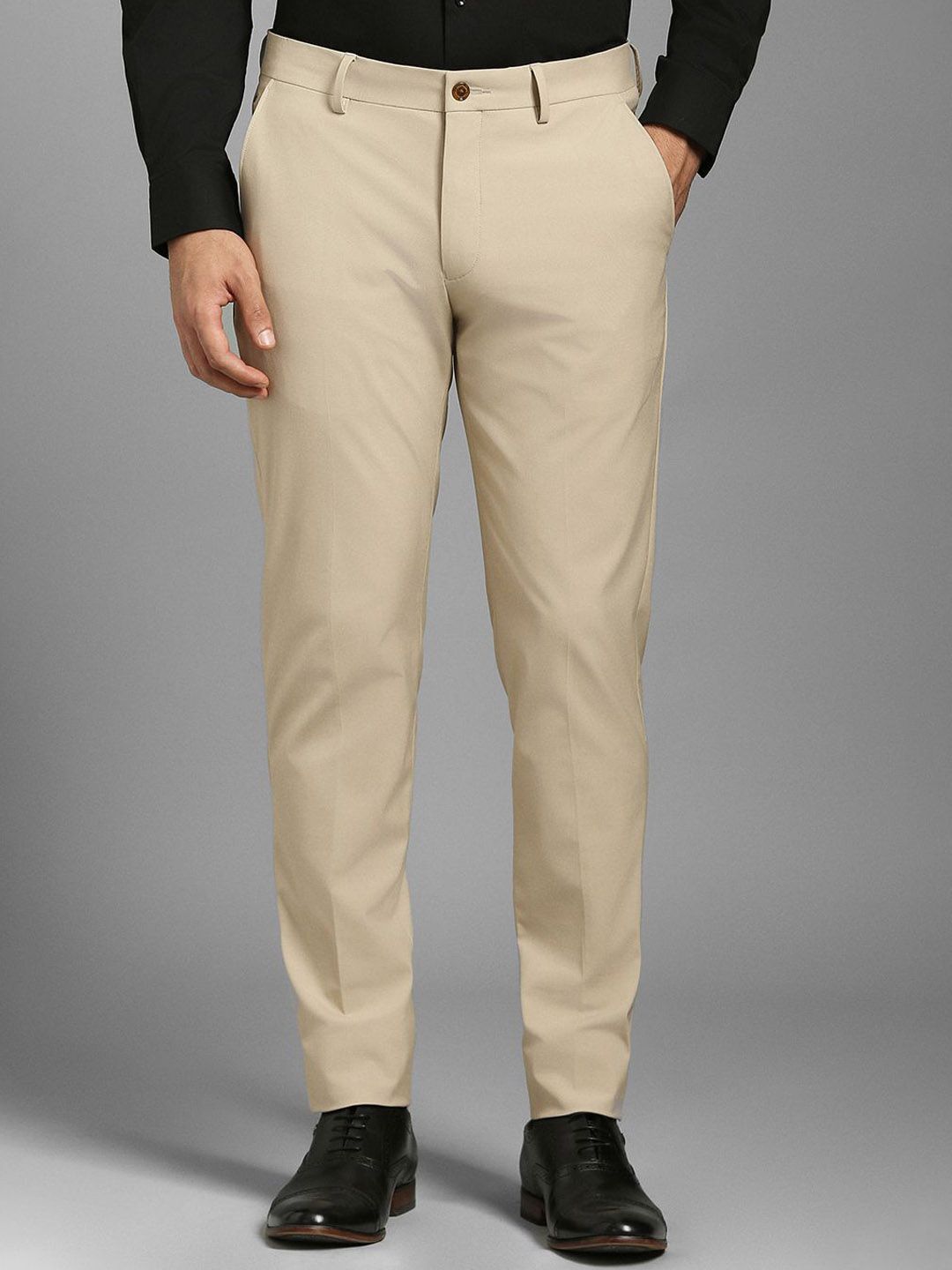 Louis Philippe Men Slim Fit Trousers-picture-36