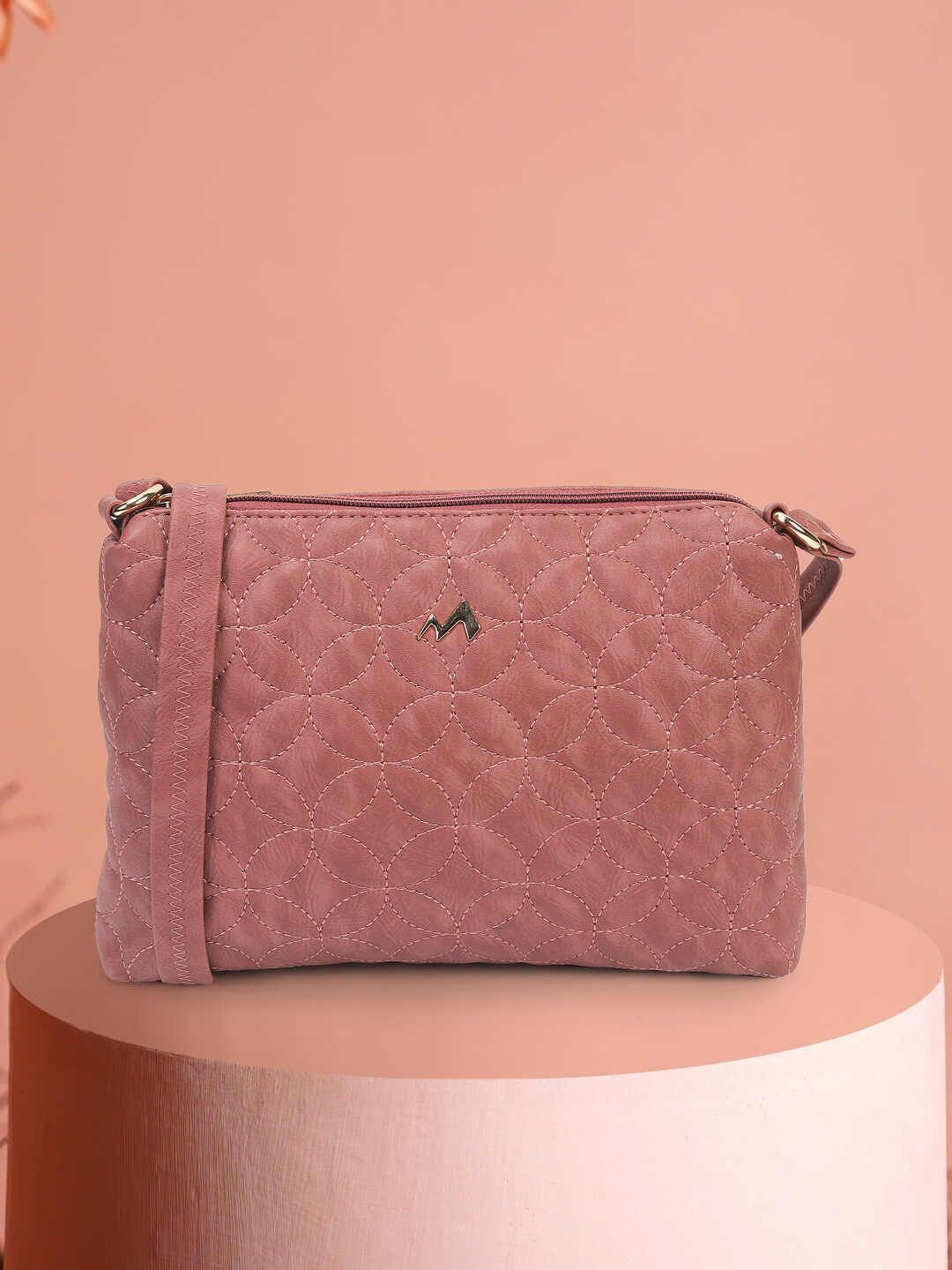 Metro PU Structured Sling Bag With Quilted-picture-22