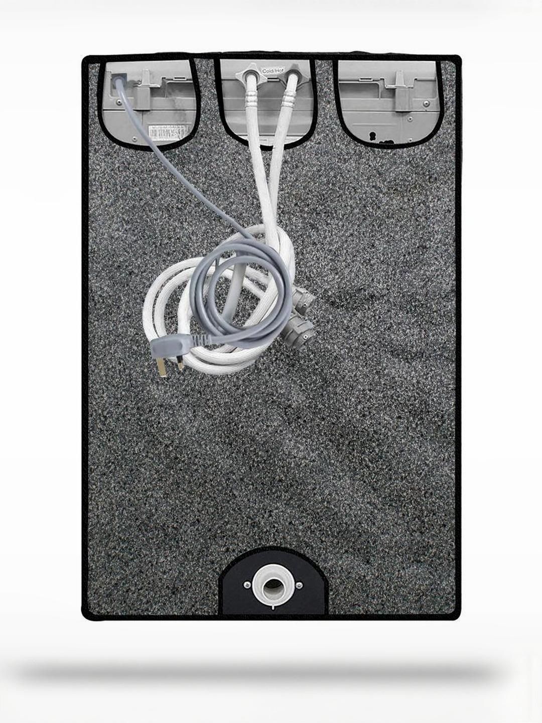 stylista The Furnishing Tree Grey PVC Printed Washing Machine Cover-picture-20