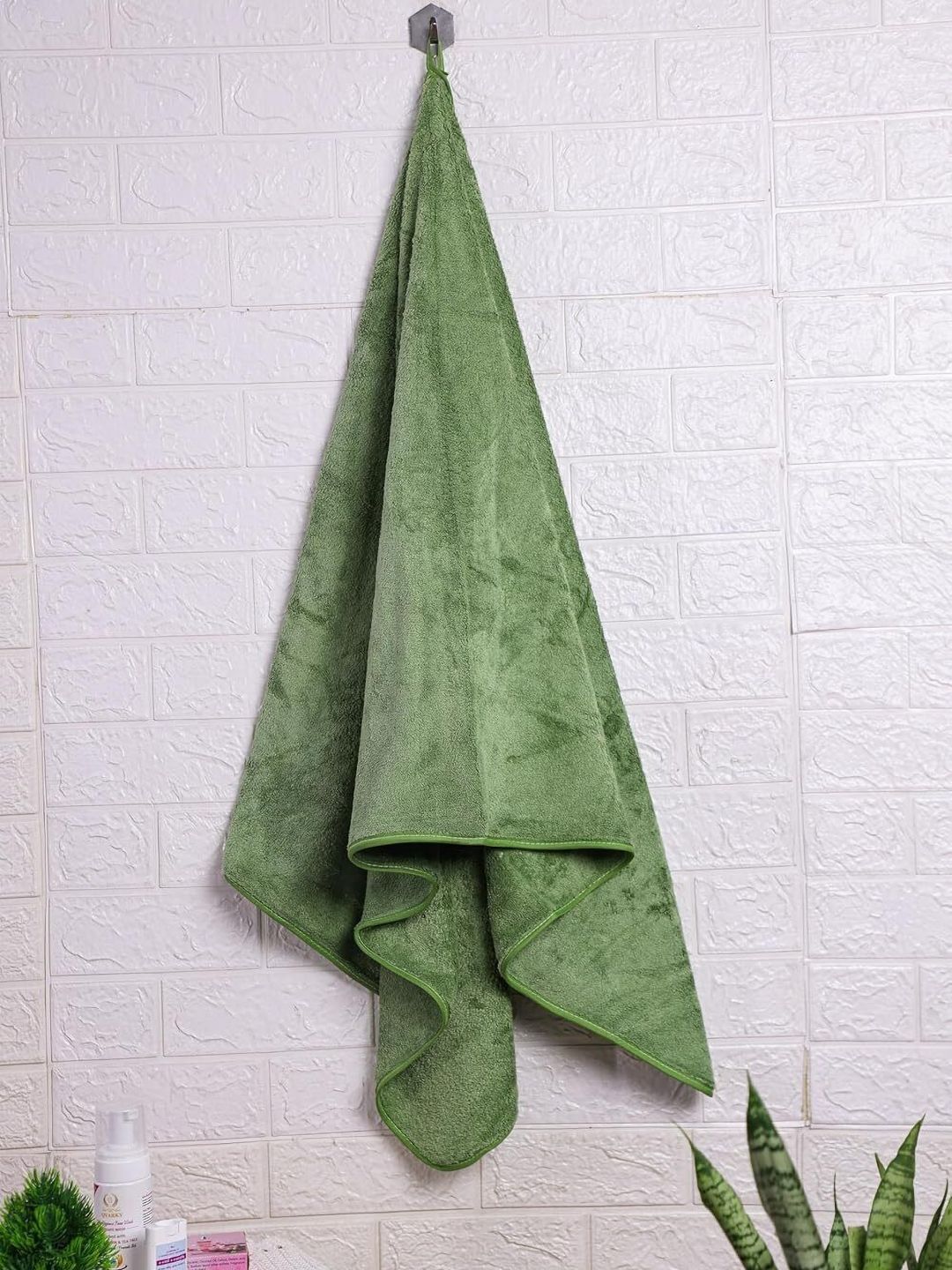 Fezora Green 1 Other 500 GSM Bath Towel-picture-17