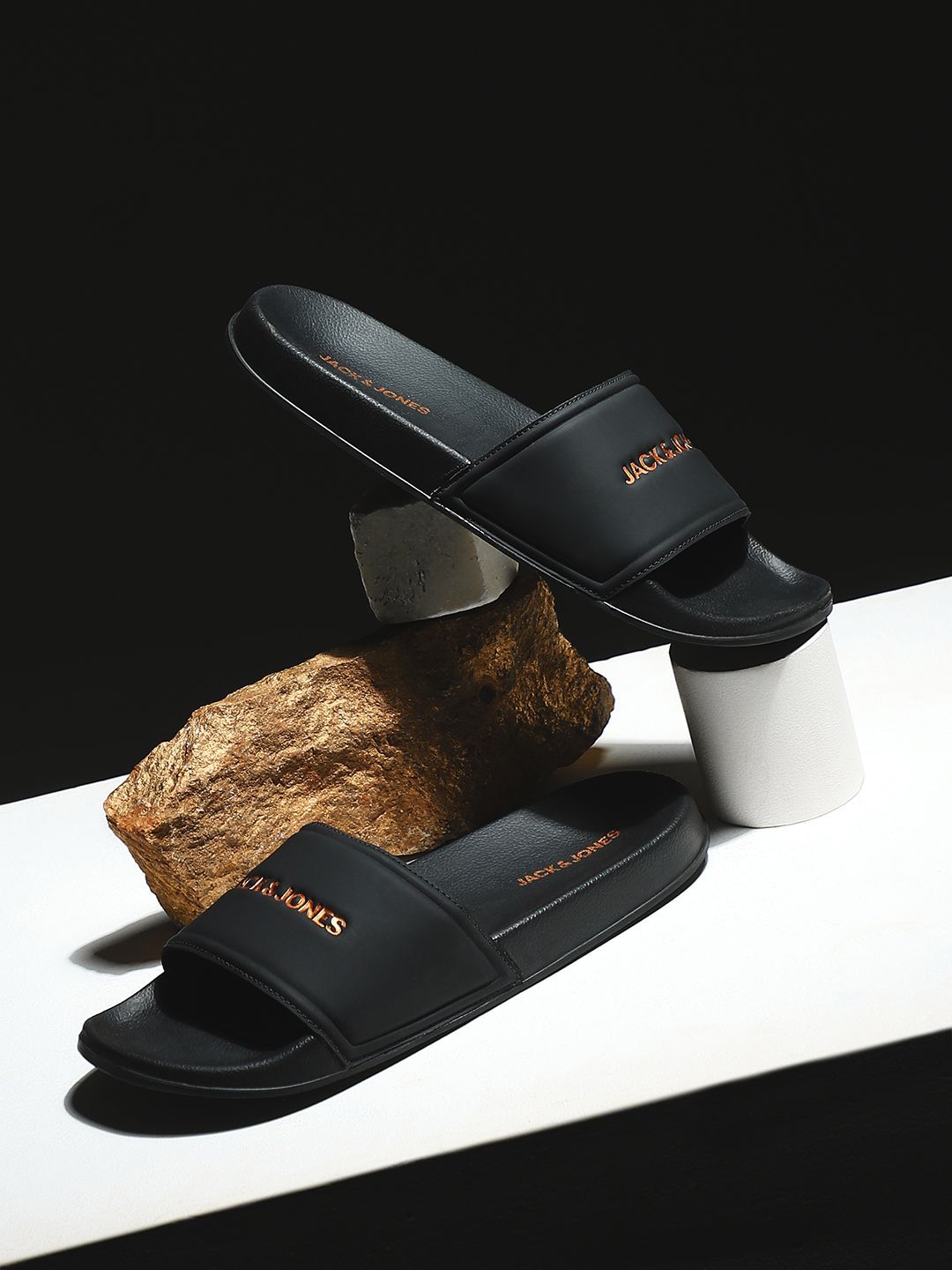 Jack & Jones Men Printed Casual Sliders-picture-52