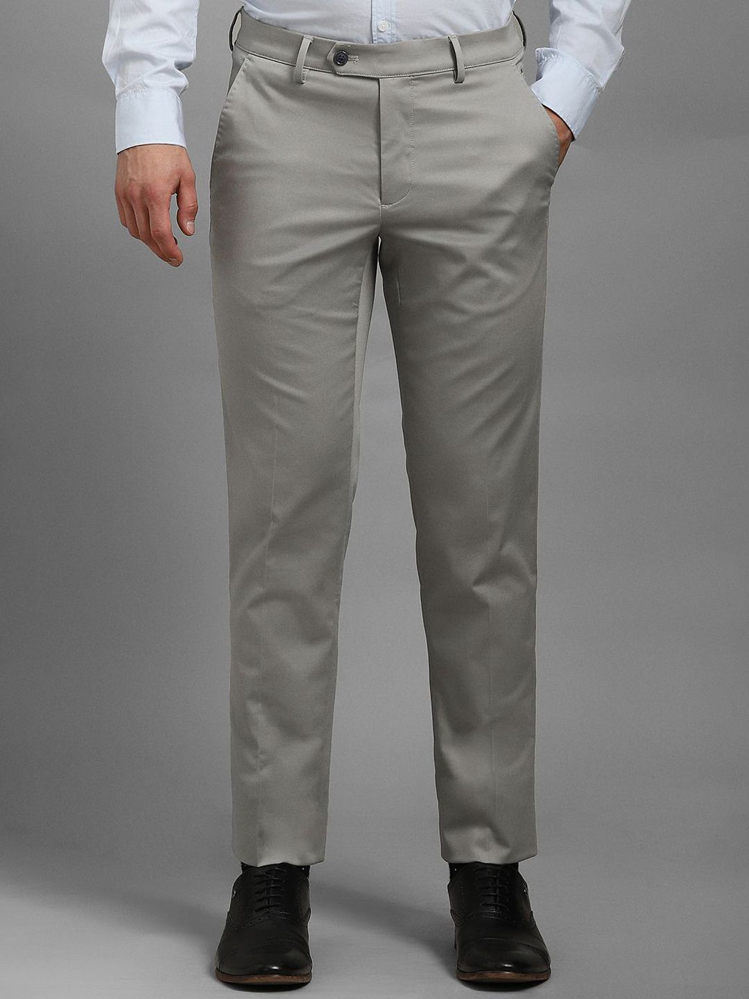 Luxure by Louis Philippe Men Slim Fit Trousers-picture-40