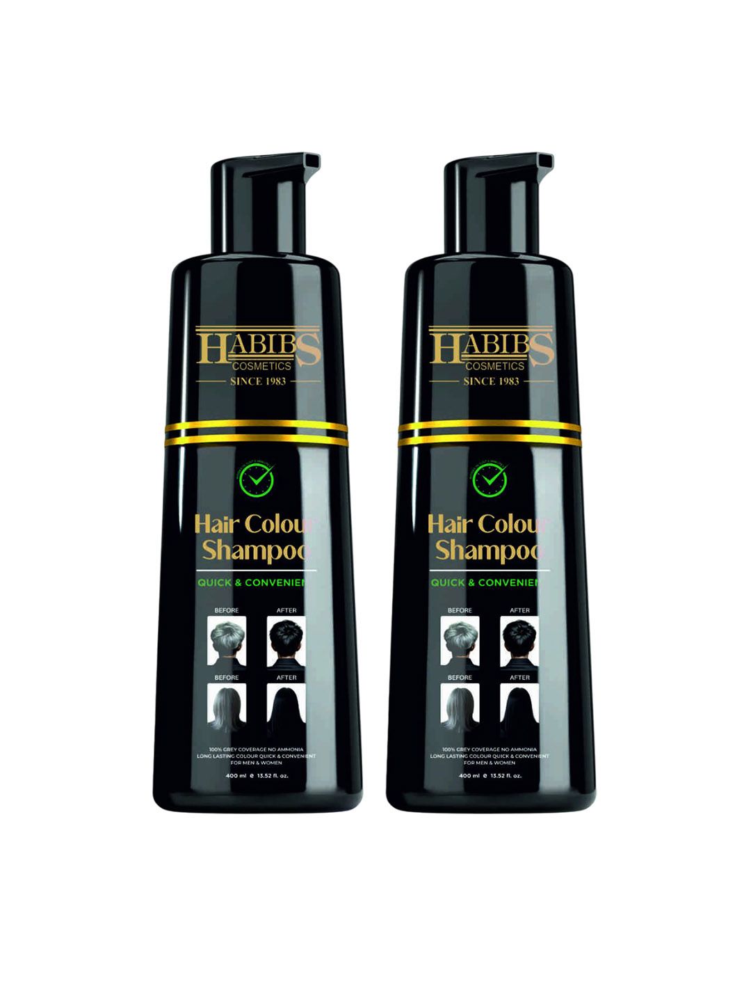 HABIBS Set Of 2 Hair Color Ammonia Free Shampoo - 400 ml Each-picture-53
