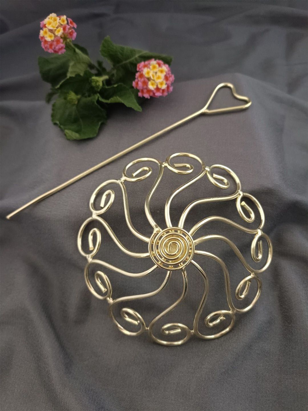 Sanjog Women Spiral Hair Accessory Set-picture-15