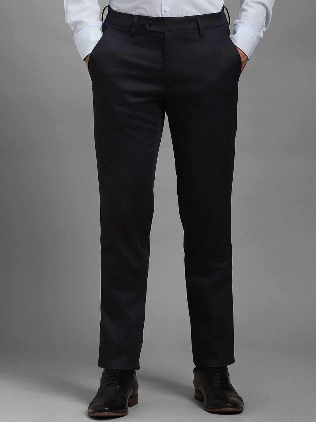 Luxure by Louis Philippe Men Slim Fit Trousers-picture-41