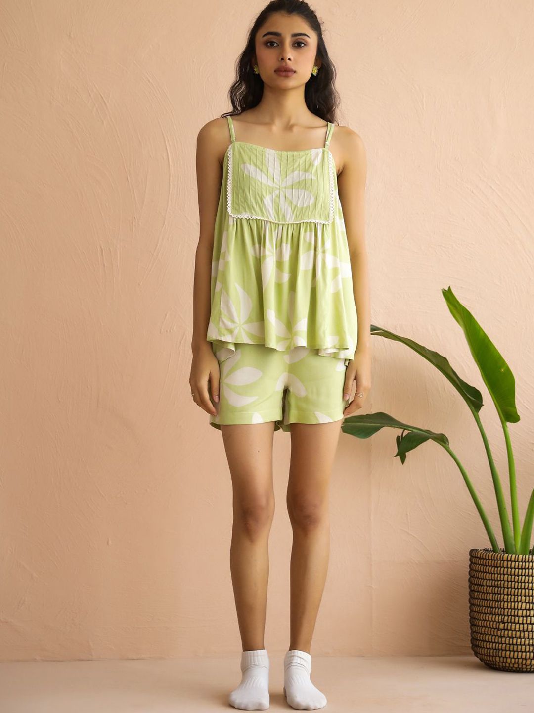 SANSKRUTIHOMES Women Floral Printed Night suit-picture-16