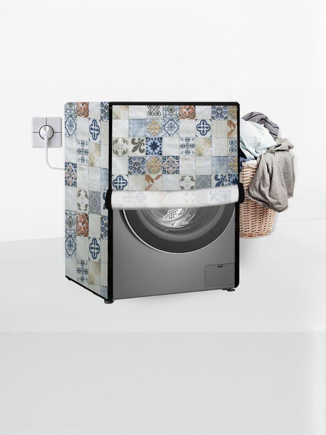 Stylista Waterproof & Dustproof PVC Washing Machine Cover-image-2