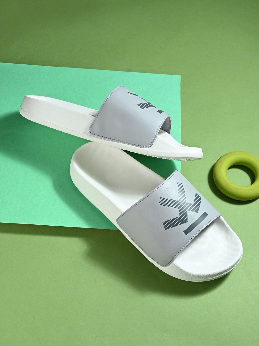 WROGN Men Printed Sliders Flip Flops-picture-35