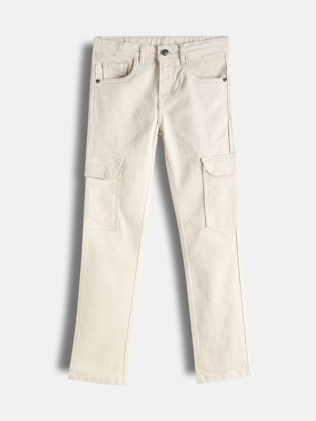 Urbano Juniors Boys Slim Fit Mid-Rise Light Fade Stretchable Cotton Jeans-picture-12