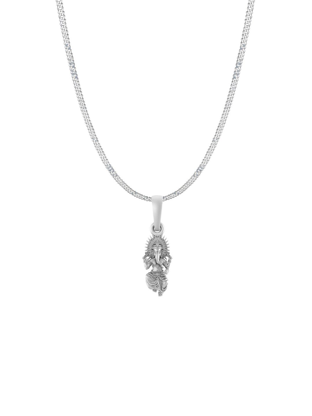 AKSHAT SAPPHIRE 92.5 Sterling Silver Ganesh Pendants with Chains-picture-36