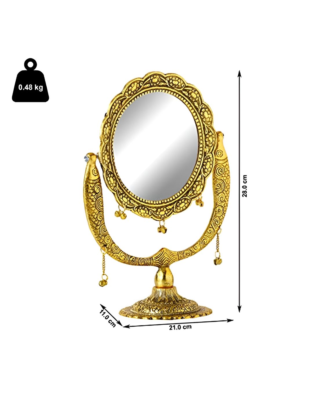 Aura Antique Table Top Mirror-picture-36