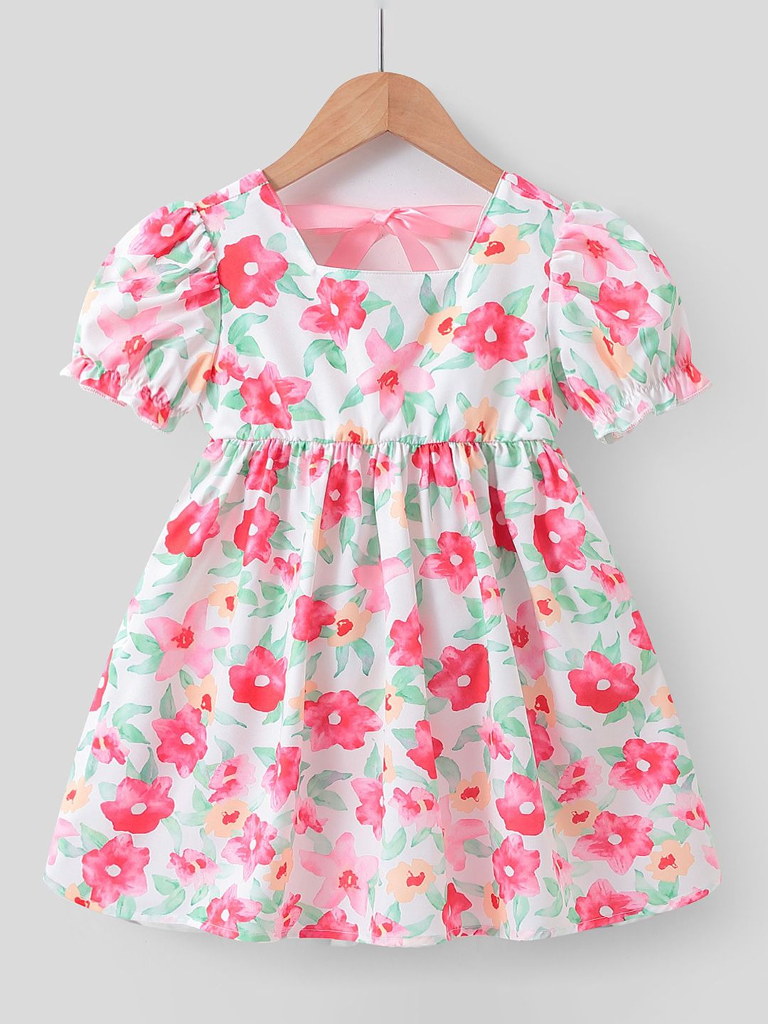 Mark & Mia Floral Print Peplum Dress-picture-15