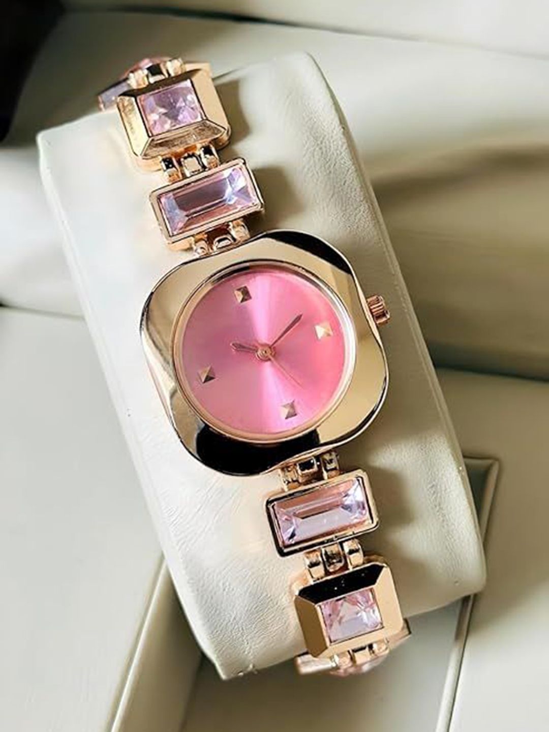 SWADESI STUFF Women Dial & Straps Analogue Watch SDS 162 PINK-image-25
