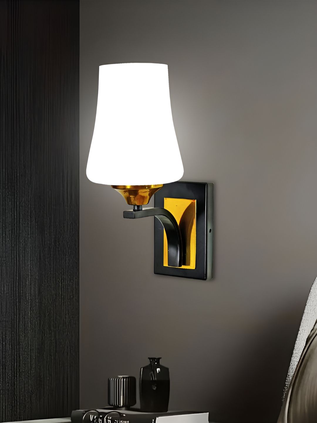 Lyse Decor Black Metal Wall Lamp-picture-25