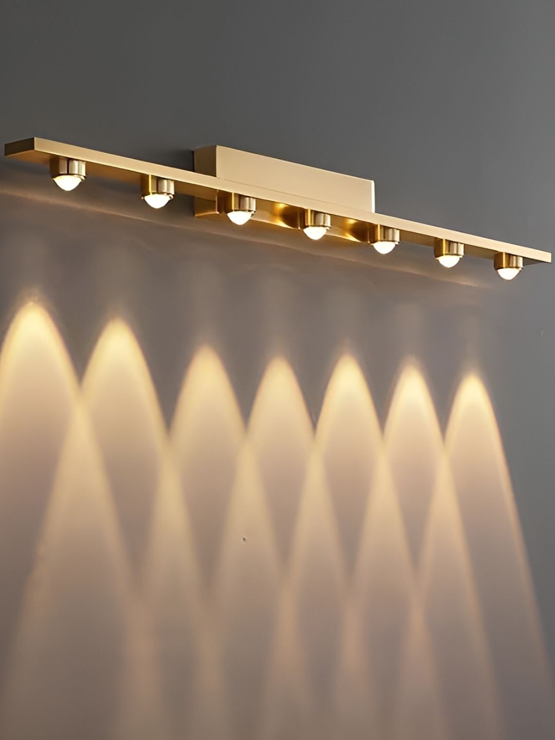 FILLISKA Gold-Toned Aluminium Rectangle Shaped Wall Lamp-picture-11