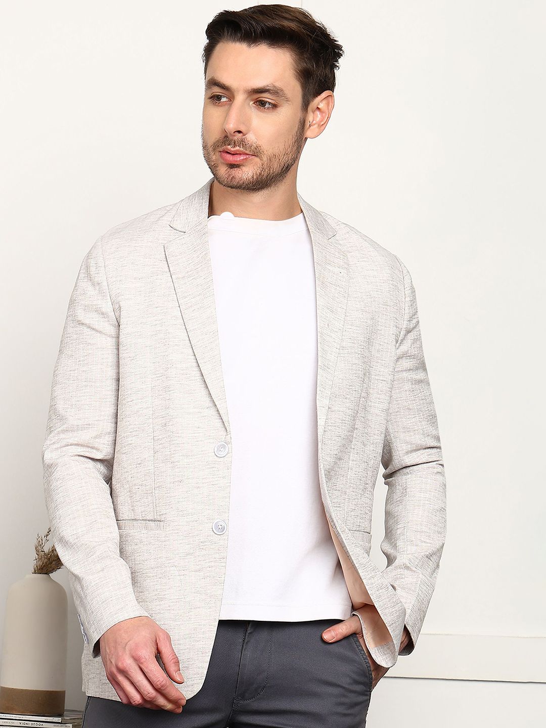 FUBAR Slim-Fit Single Breasted Blazer-picture-55