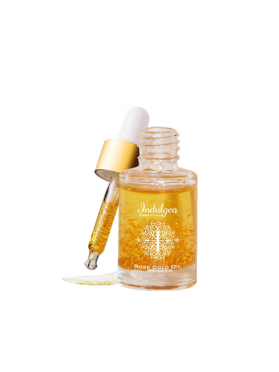 Indulgeo Essentials Rose Gold Oil 24K Gold Infused Makeup Face Primer - 6 ml-image-3