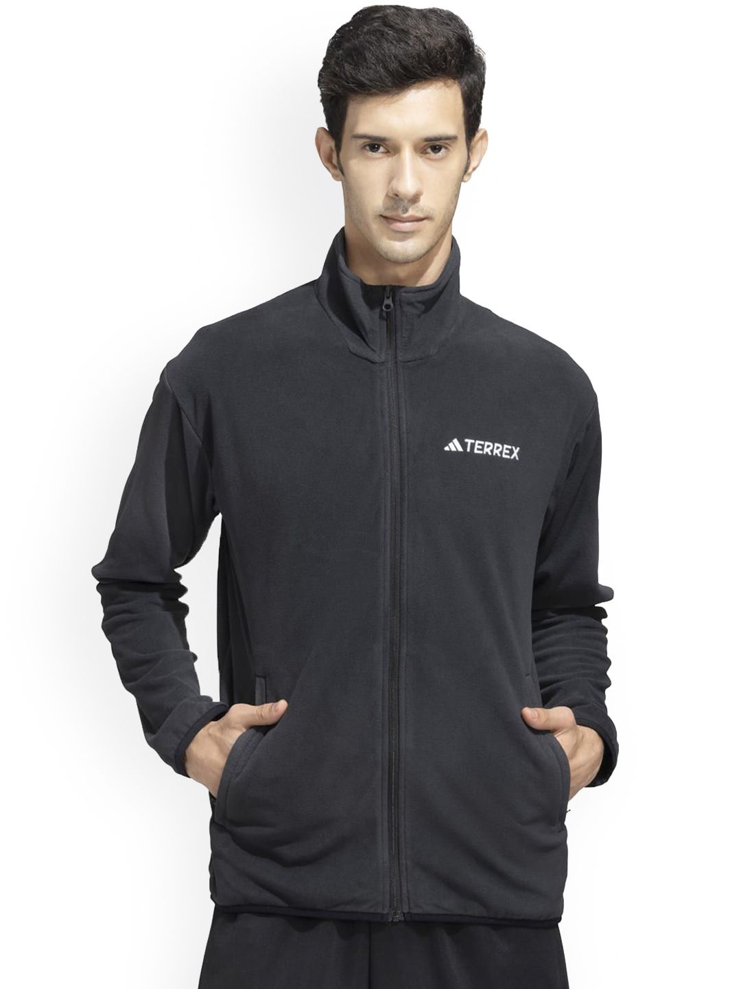 ADIDAS Originals Unisex Geometric Crop Sporty Jacket-picture-20