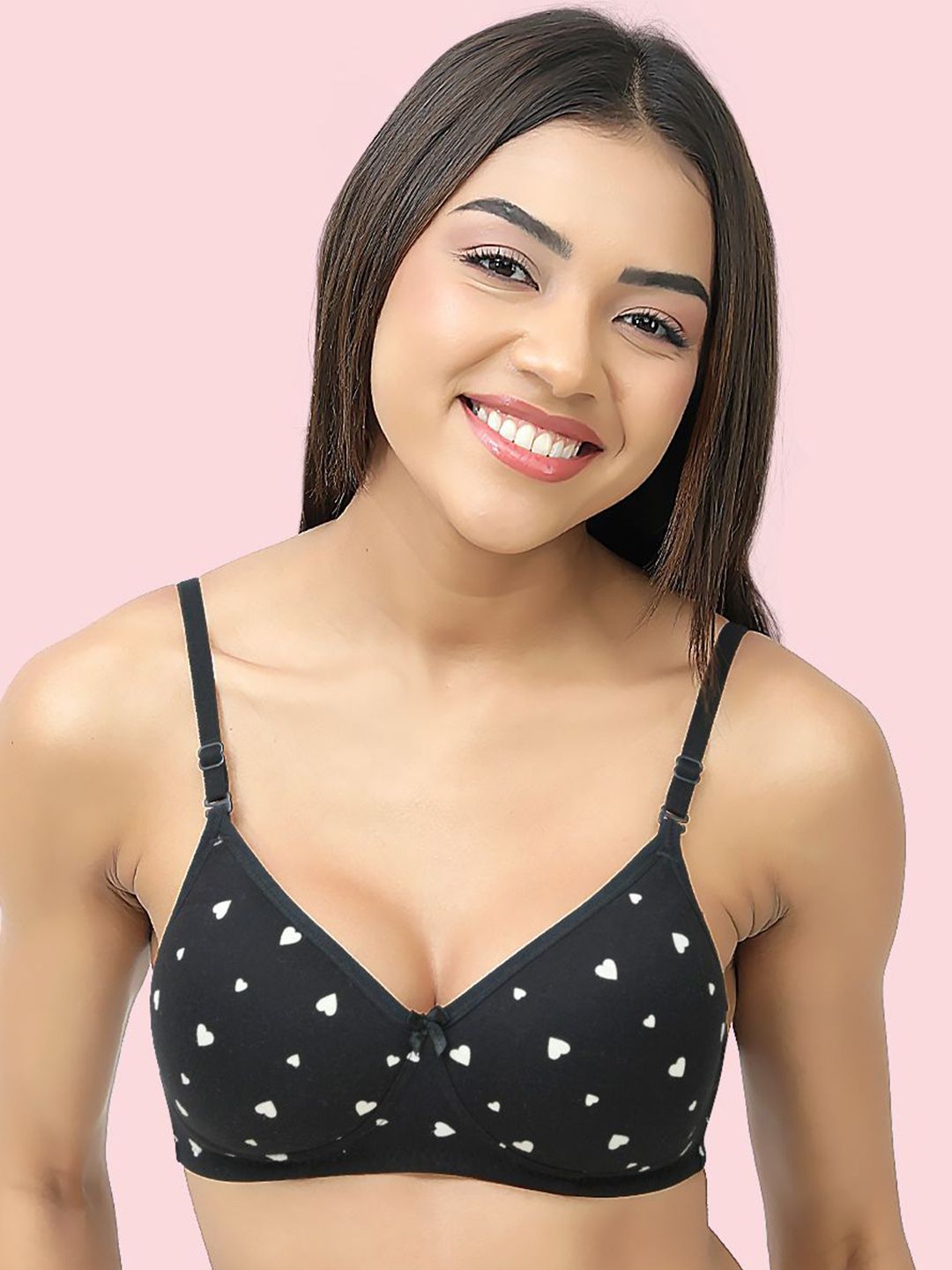DressBerry Full Coverage Lightly Padded Cotton T-Shirt Bra