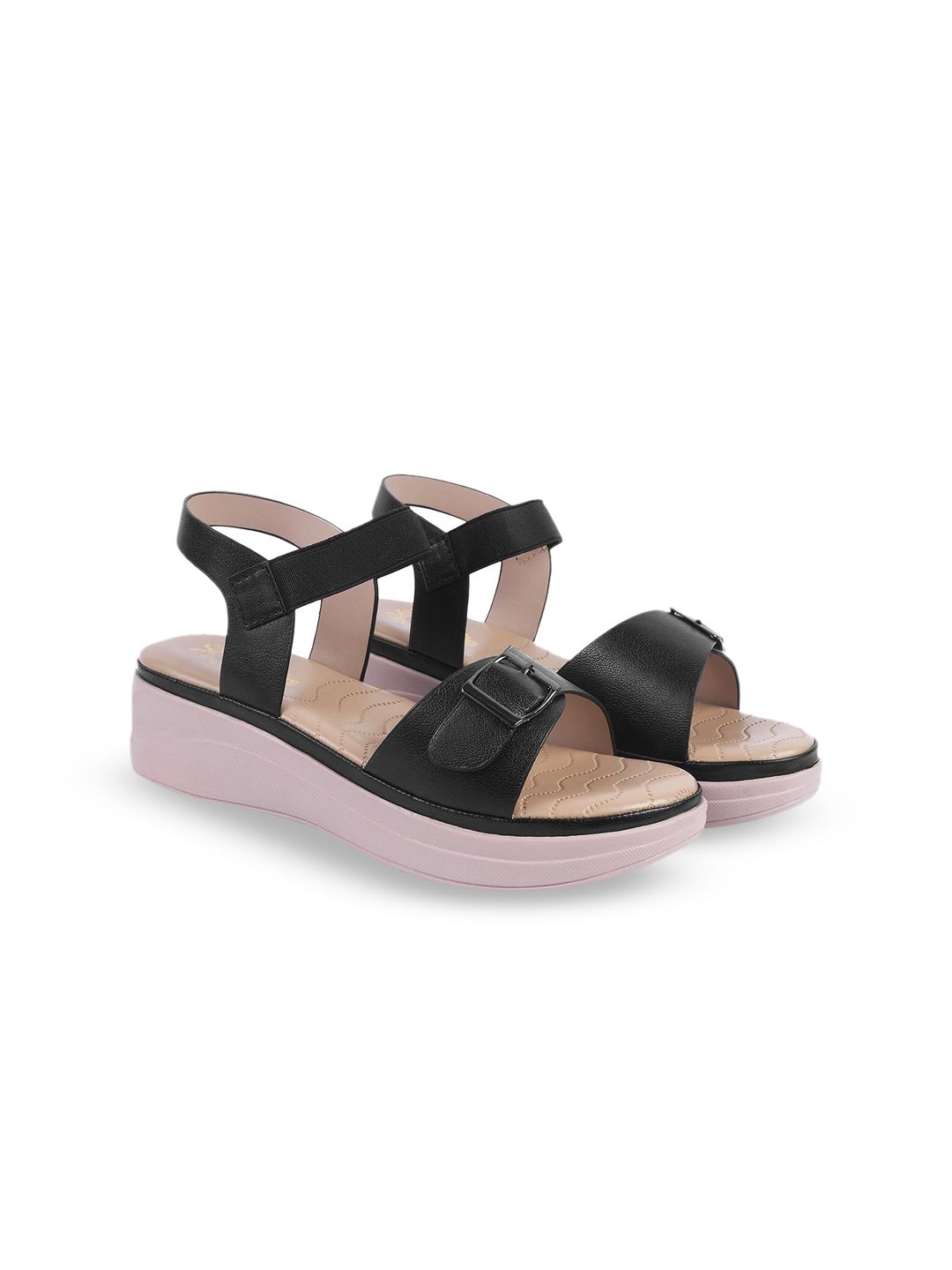 Stylestry Printed Block Sandals-picture-38