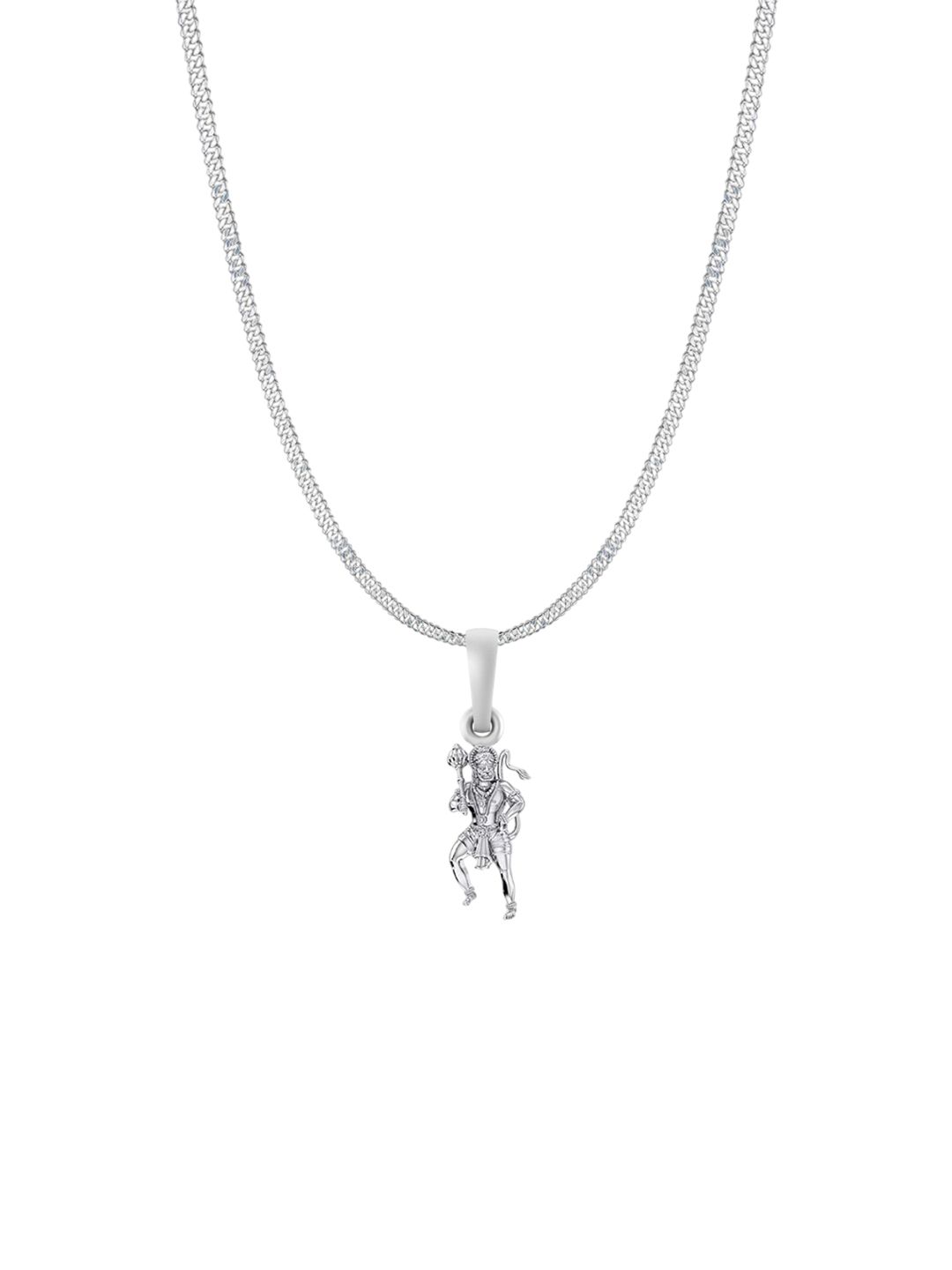 AKSHAT SAPPHIRE 92.5 Sterling Silver Hanuman Pendants with Chains-picture-9