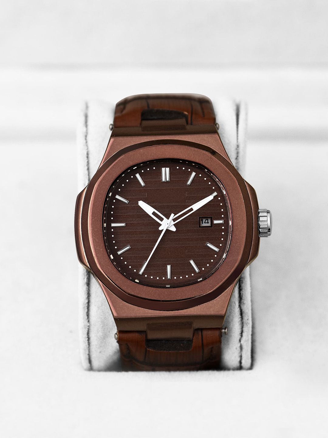 SWADESI STUFF Men Dial & Straps Analogue Watch SDS 164 BROWN 2025-picture-16
