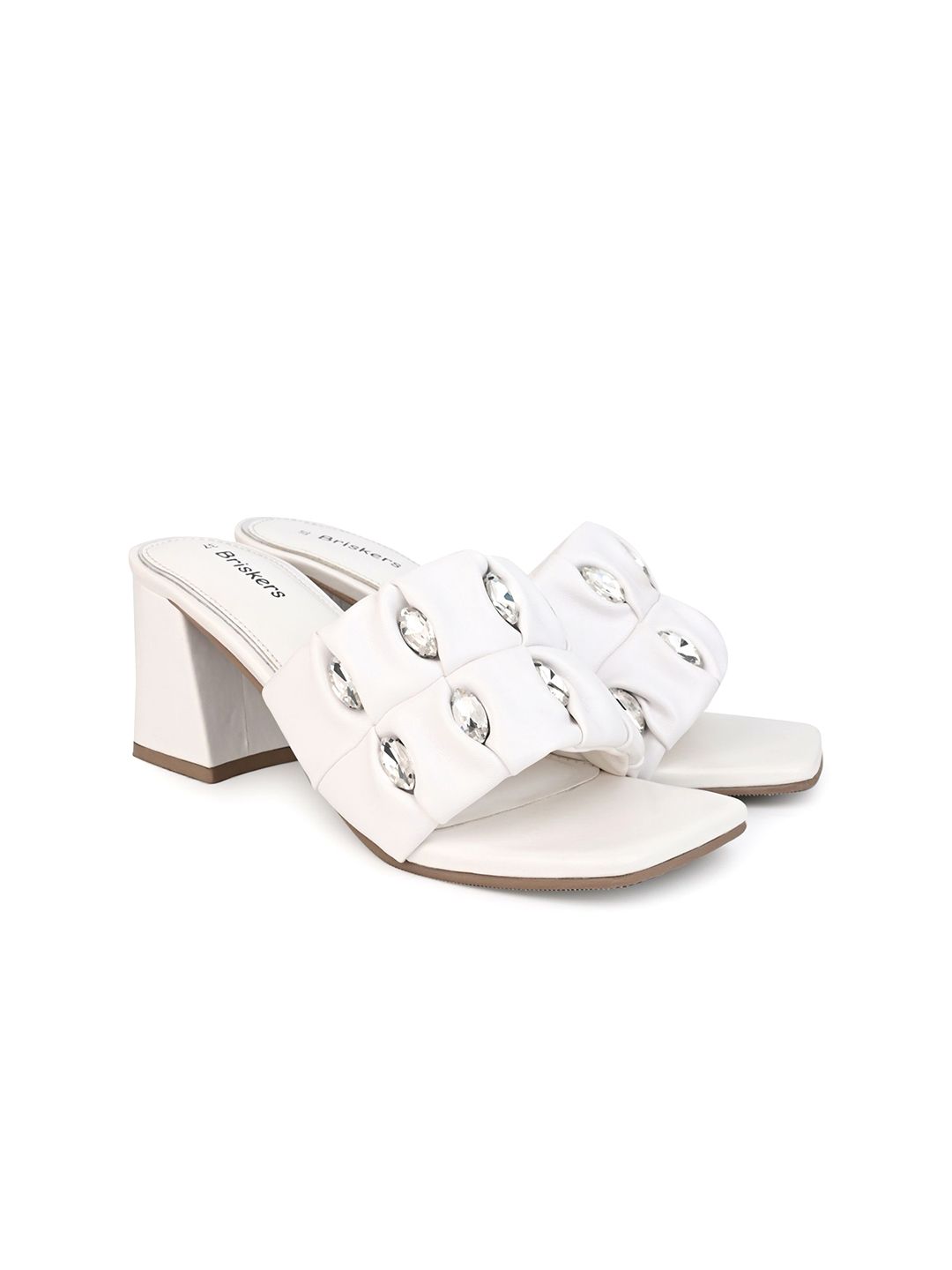 BRISKERS Women Party Block Sandals-picture-17