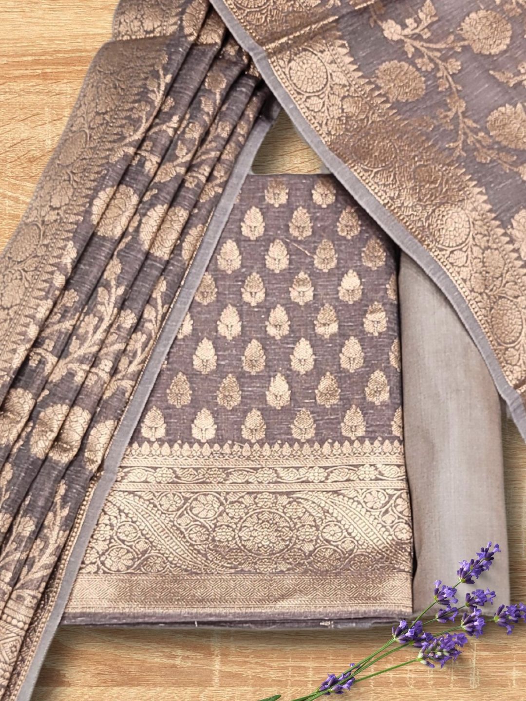 Chhabra 555 Woven Design Unstiched Dress Material-image-9