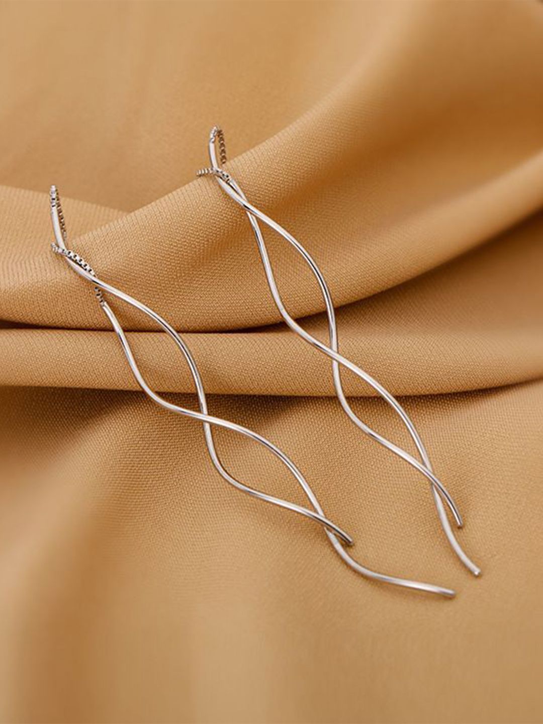 DressBerry Geometric Drop Earrings-picture-24