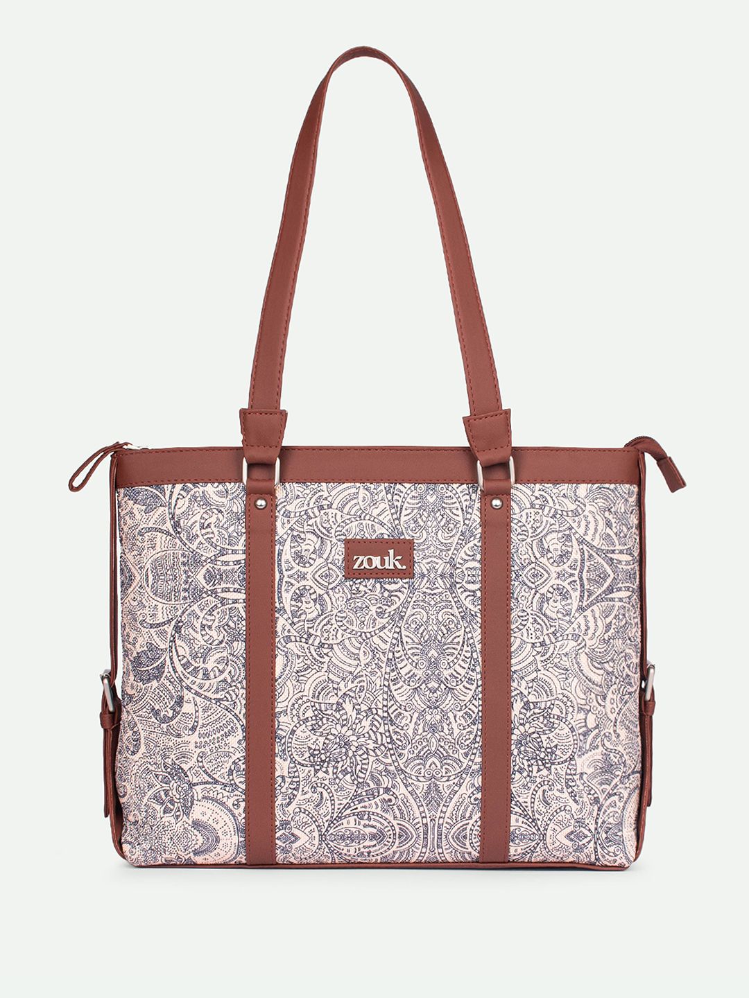 ZOUK Women Floral Printed Structured Shoulder Bag-picture-11