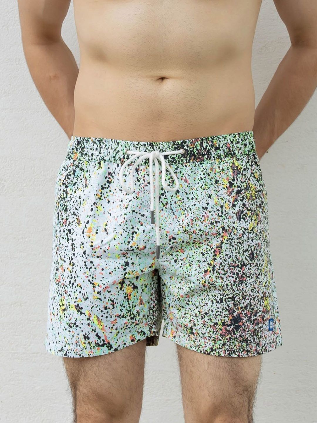 Shortscape Men Solid Swim Shorts-picture-20