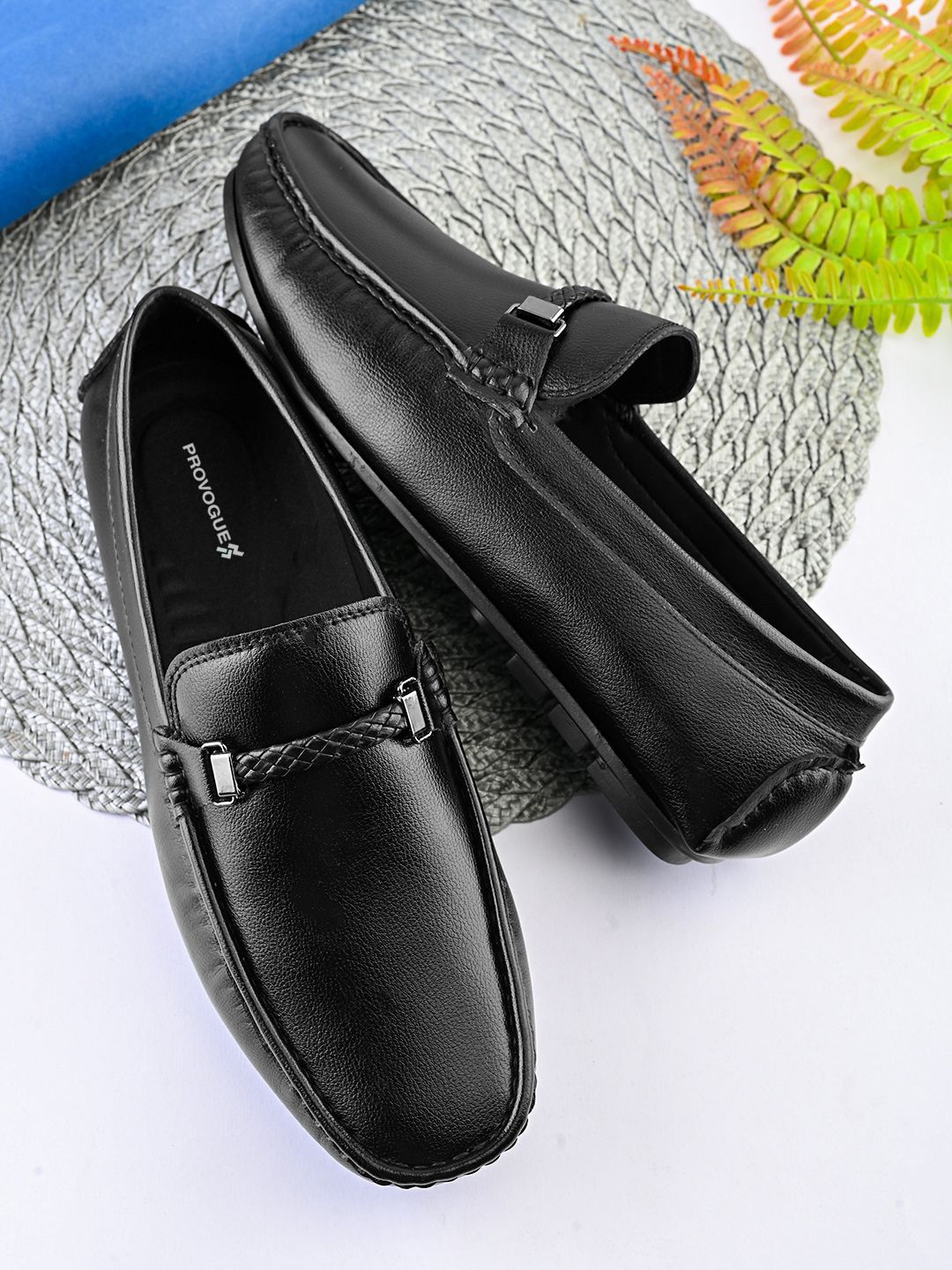 Provogue Men Leather Formal Loafers-picture-37