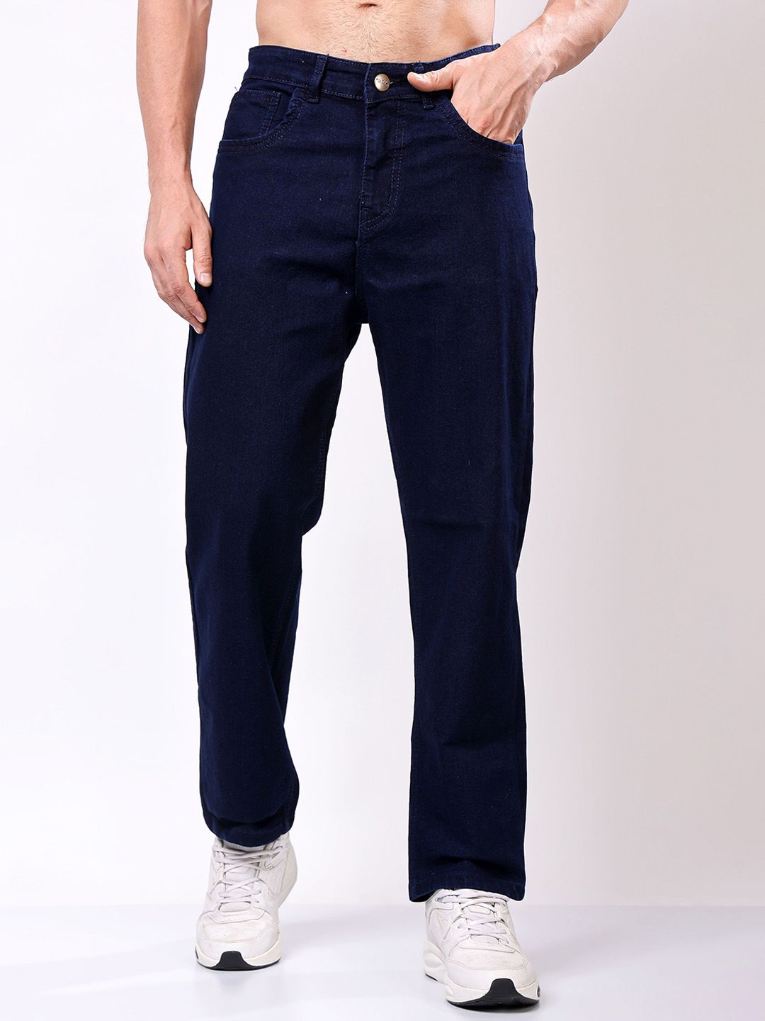 EDITLOOK Men Loose Relaxed Fit Mid-Rise Jeans-picture-29