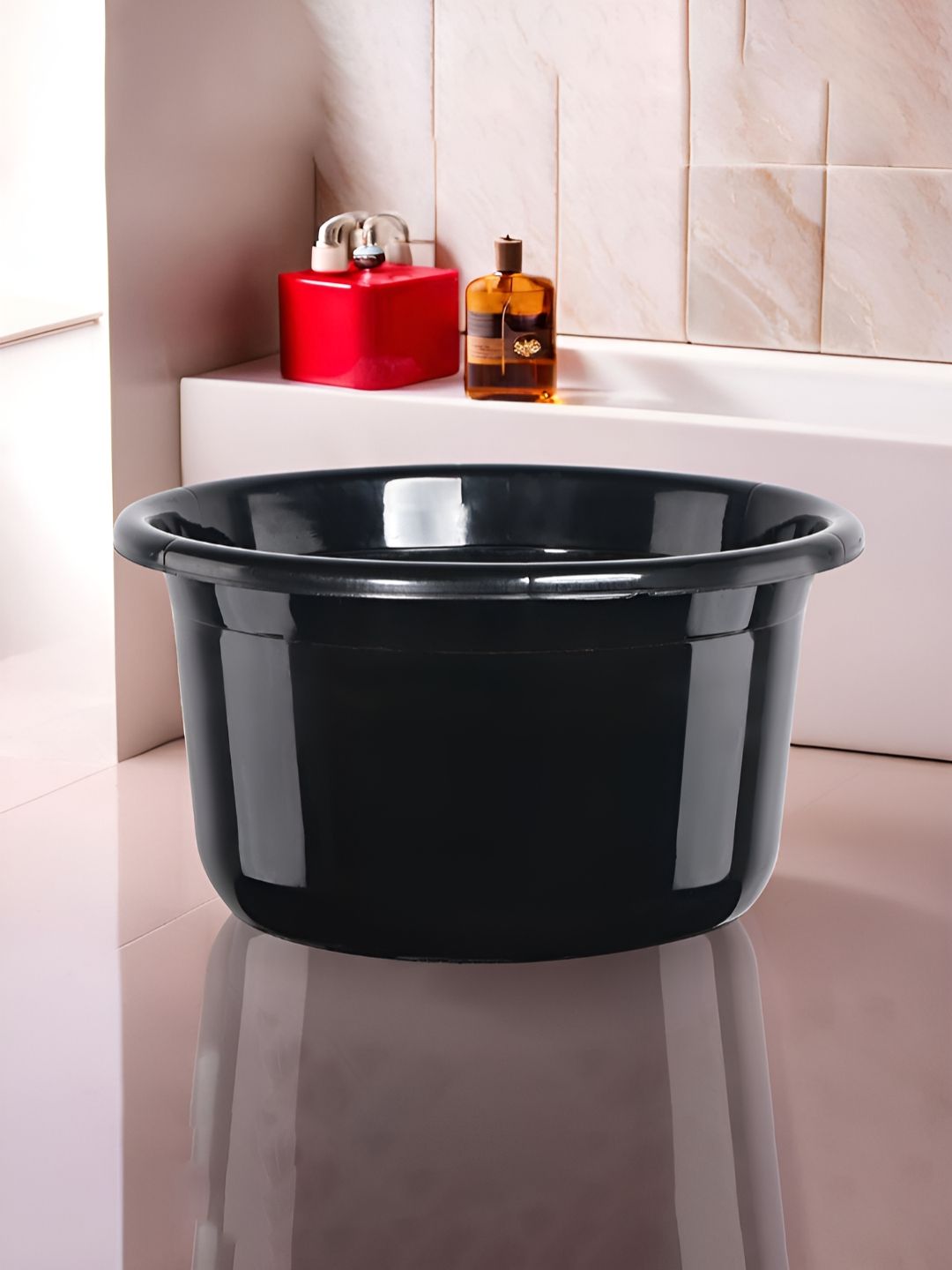 Aura Black Bath Accessories Set-picture-16