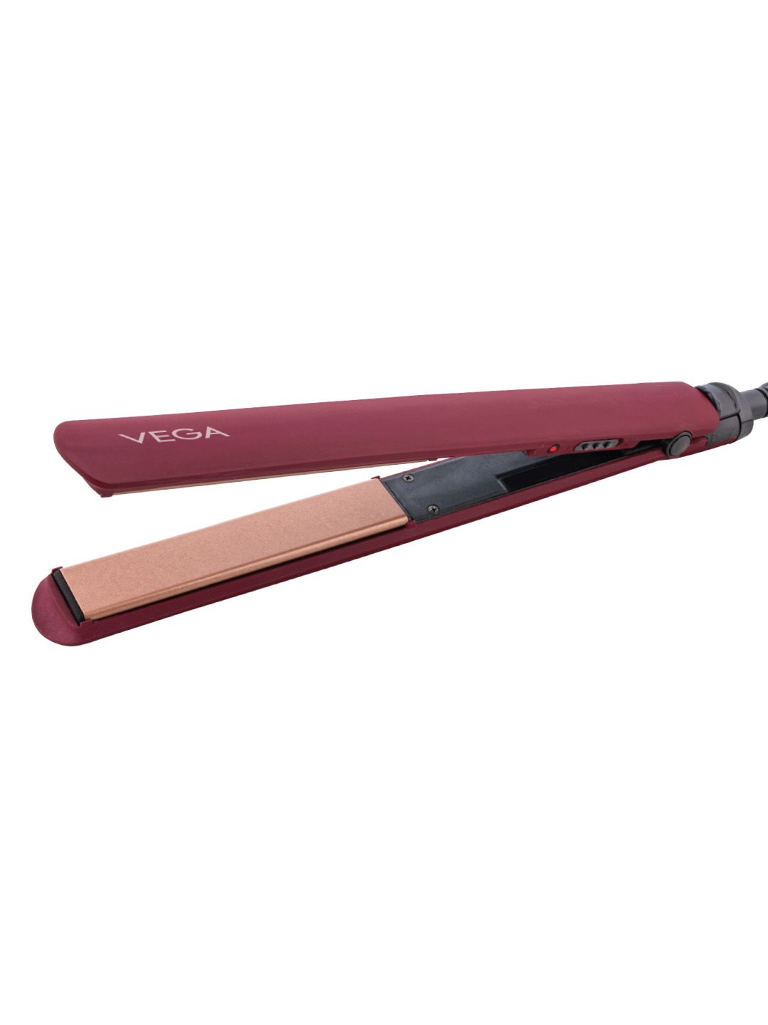 VEGA VHSH-44 SleekOn Hair Straightener with Quick Heatup & Travel Friendly - Red-picture-56